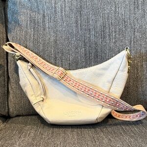LUCKY BRAND CROSSBODY LEATHER LARGE